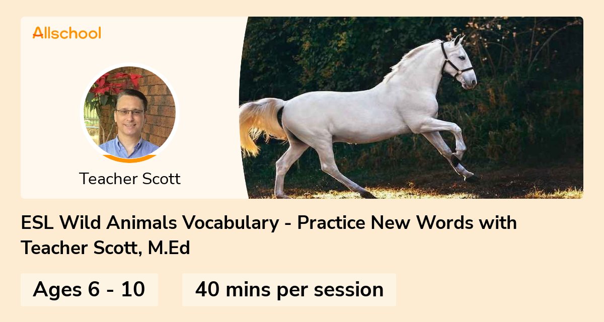 esl-wild-animals-vocabulary-practice-new-words-with-teacher-scott-m