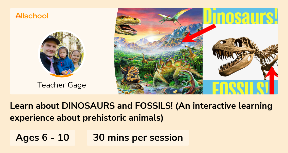 DINOSAURS and FOSSILS! (An introduction to Ancient Animals and the