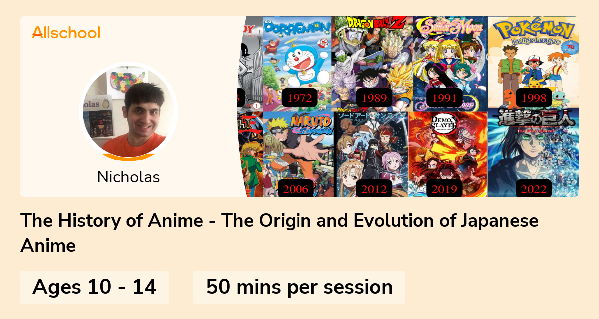 The History of Anime The Origin and Evolution of Japanese Anime