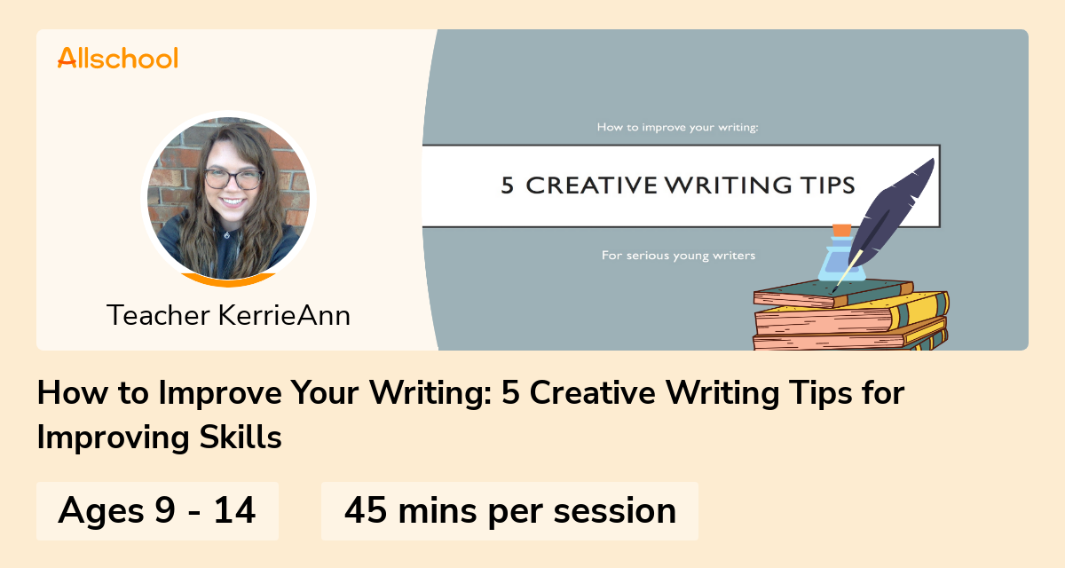 creative writing tips for grade 6
