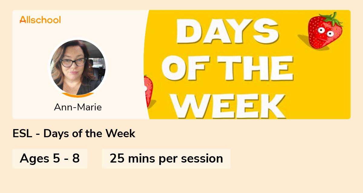 esl-days-of-the-week-live-interative-class-for-ages-5-8-taught-by